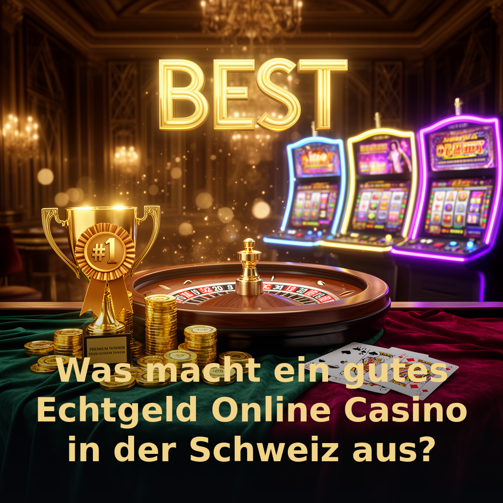 Was macht ein gutes Echtgeld Online Casino in der Schweiz aus?